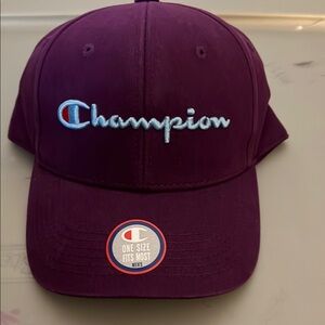 Champion Purple light blue adjustable cap buy one get one 1/2 off